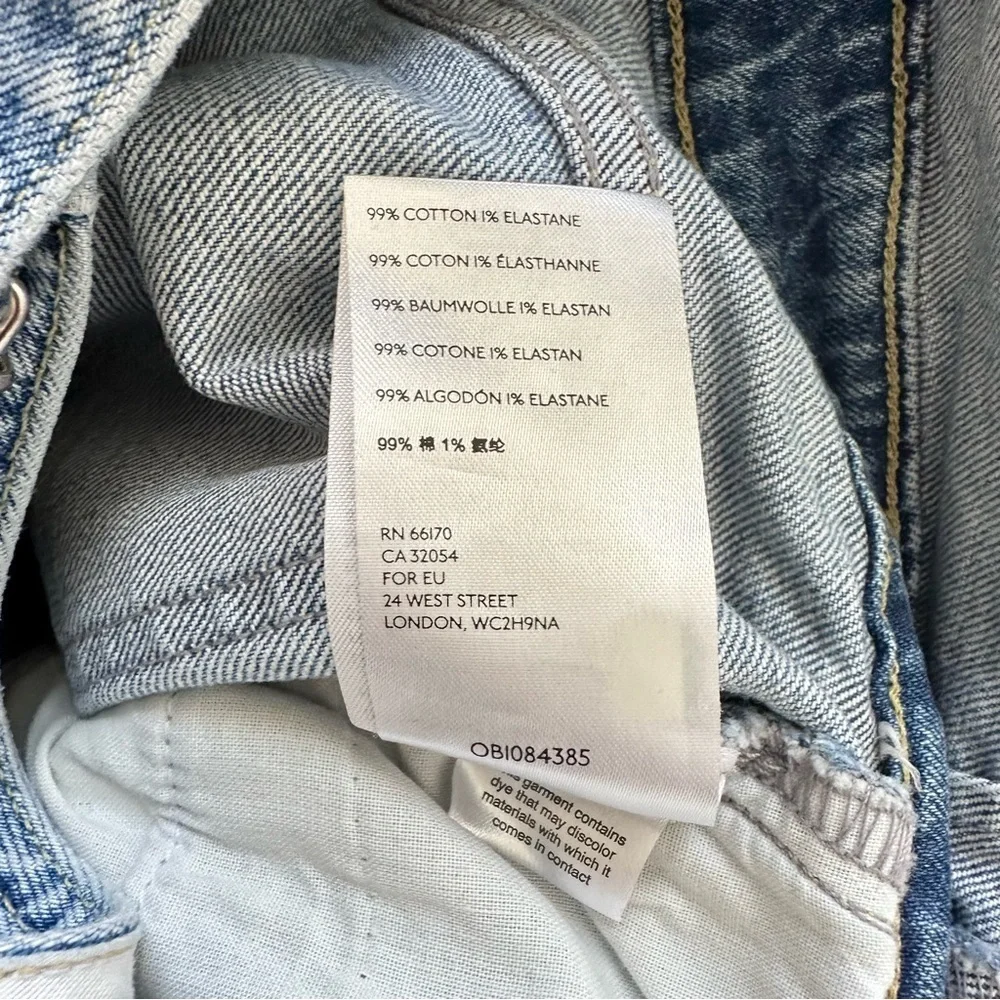 Free People We The Free Shelby Overall in Light Wash